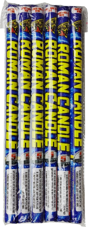 Roman Candle5 Balls