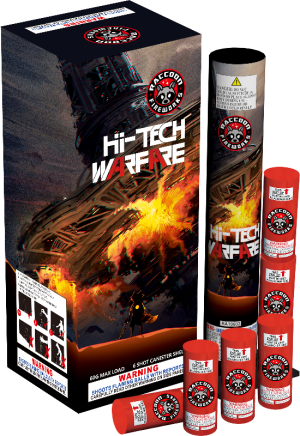 4" Hi-Tech Warfare 6-Pack