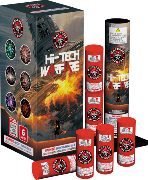 4" Hi-Tech Warfare 12-Pack Compact Box