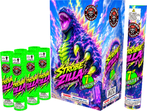 7" Strobe Zilla Strobing Canister 6'S